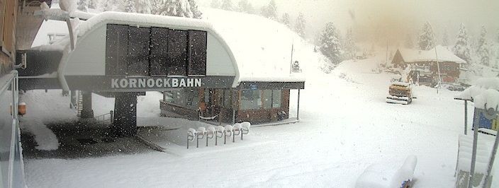 Die Kornockbahn auf der Turracher Höhe.
