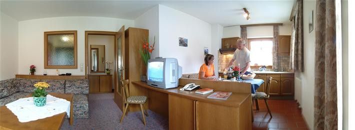 Eines der Zimmer im Stubnerkogel Apartment