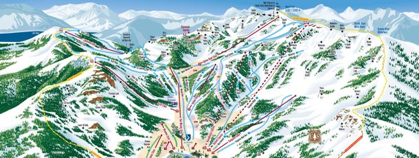 Information about the ski resort Alpine Meadows