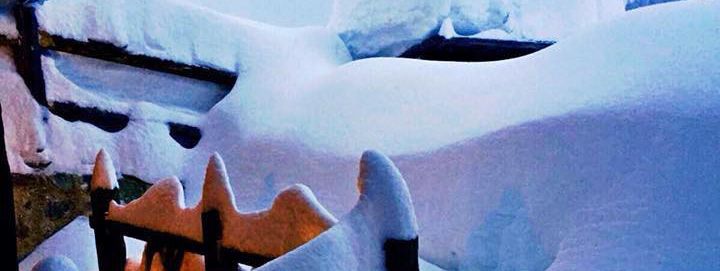 Eingeschneit über Nacht: Livigno