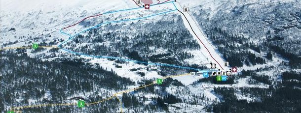 Information about the ski resort Stryn