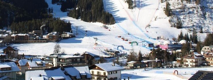 Der Riesenslalom endet in St. Vigil am Enneberg.