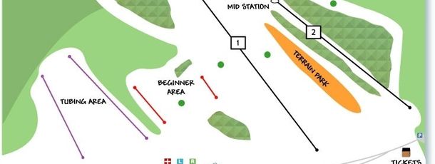 Detaillierte Infos zum Skiurlaub im Skigebiet Campgaw Mountain