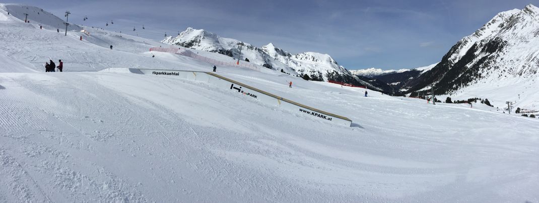 Der KidsPark bietet allerlei leichte und mittlere Obstacles