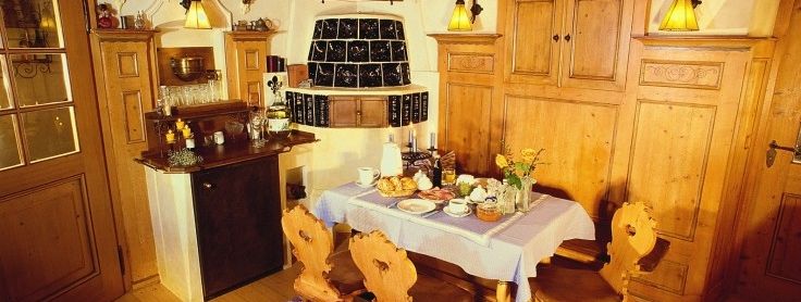 In der Bauernstube gibt es Frühstück!