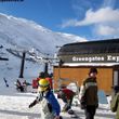 Greengates Express Quad at Coronet Peak ski resort.