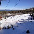View over the practice area at Gunbarrel Express Lift's base station.