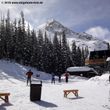 Blick auf die Silver Queen Express Bergstation und Mt Crested Butte!