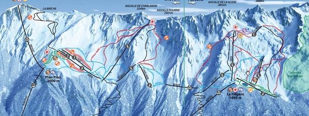 Detaillierte Infos zum Skiurlaub im Skigebiet Brévent-Flégère (Vallée de Chamonix)