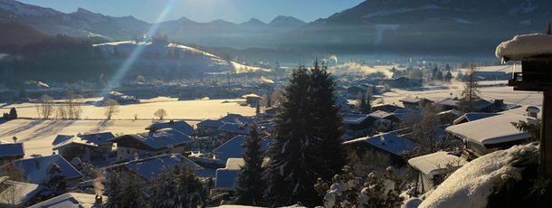 Panoramablick vom Haus aus