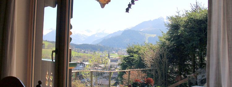 Ausblick Wohnung Hahnenkamm