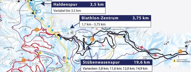 Detaillierte Infos zum Langlauf und den Loipen im Langlaufgebiet Notschrei