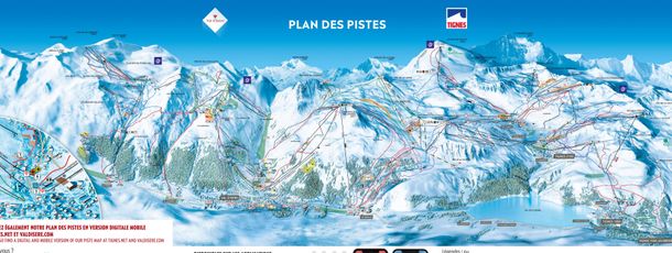 Trail Map Val d Isere - Tignes