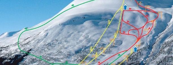 Information about the ski resort Stordal