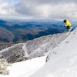Die südlichen Hänge am Mt Buller sind vor allem für sportliche Skifahrer geeignet.