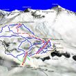 Pistenplan Skigebiet Tukino
