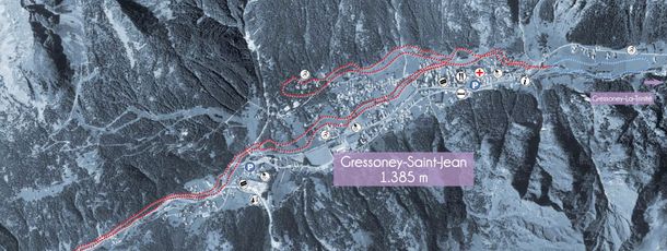 Loipen Gressoney-Saint-Jean