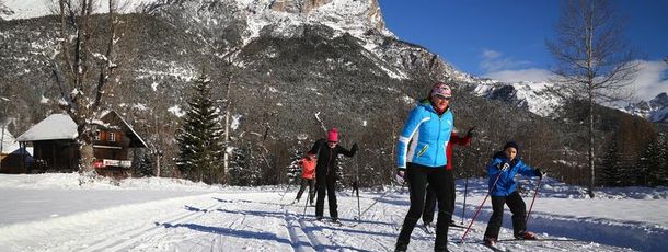 In La Vallouise gibt es sogar kinderfreundliche Loipen.