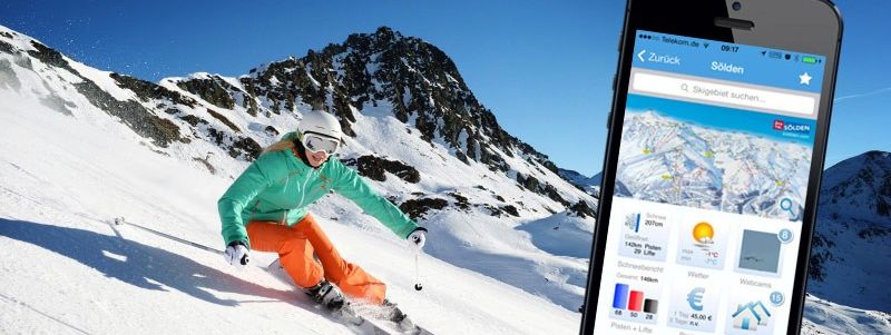 Die 10 besten Apps rund ums Skifahren