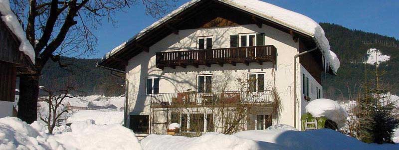 Unser Haus im Winter