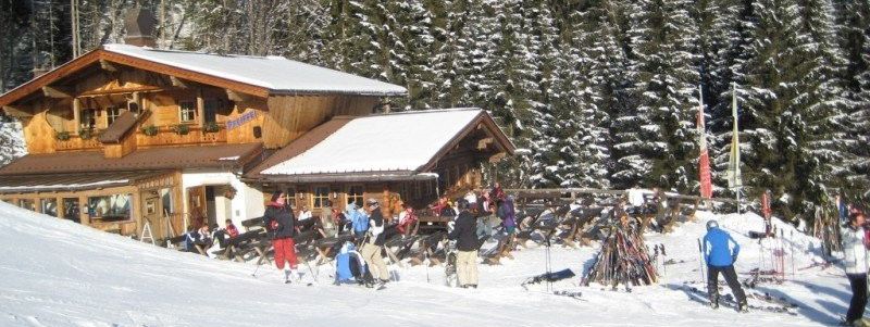 Die Pfeiffei Alm am star jet 1 in Flachau