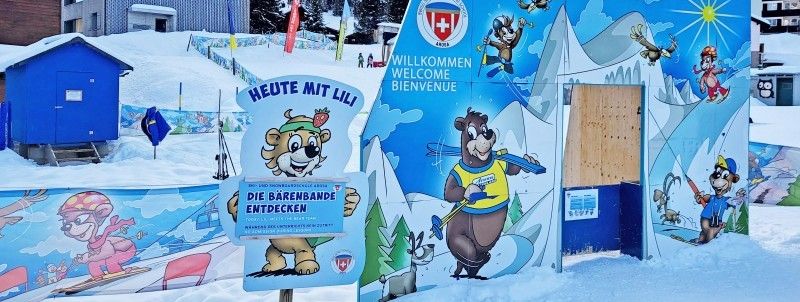 The Innerarosa children's area is lovingly designed.