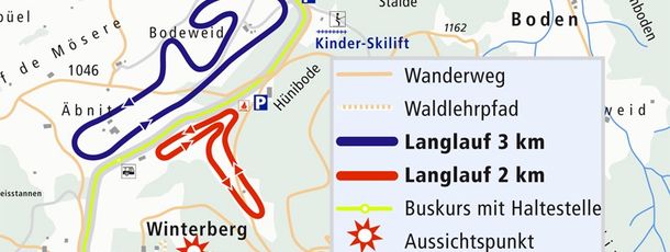 Detaillierte Infos zum Langlauf und den Loipen im Langlaufgebiet Heiligenschwendi