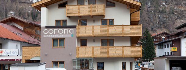 Detaillierte Infos zur Unterkunft Apart Corona