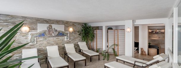 Relaxbereich - entspannen nach dem Wintersport