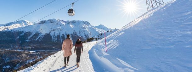 Detaillierte Infos zum Skiurlaub im Skigebiet St. Moritz - Corviglia
