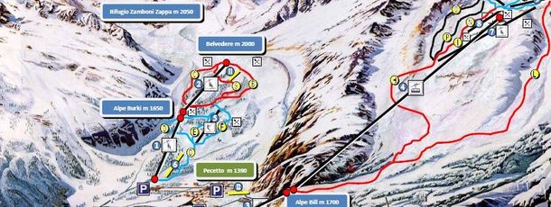 Detaillierte Infos zum Skiurlaub im Skigebiet Macugnaga