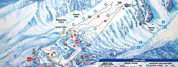 Information about the ski resort Strbske Pleso