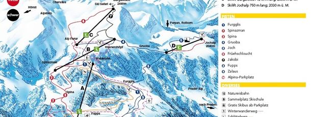 Detaillierte Infos zum Skiurlaub im Skigebiet Tschiertschen Schanfigg