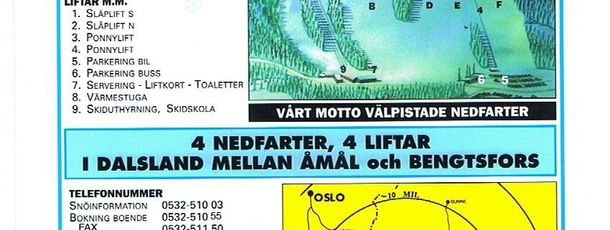 Information about the ski resort Amals Skicenter