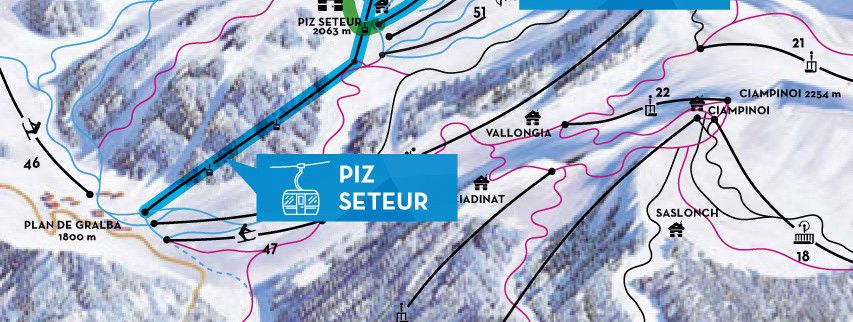 New cable car in Val Gardena: 10-person gondola serving the Sella Ronda