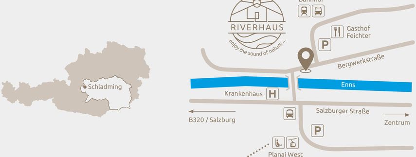 Detaillierte Infos zur Unterkunft Riverhaus