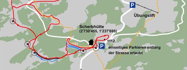 Panoramaloipe Scherb - Hemberg