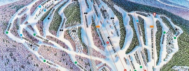 Detaillierte Infos zum Skiurlaub im Skigebiet Pats Peak Ski Area