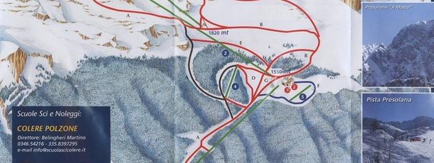 Information about the ski resort Colere