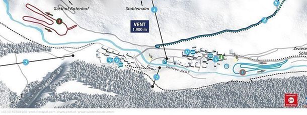 Information on Cross-Country Skiing at Venter Seilbahnen
