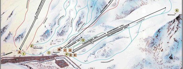 Detaillierte Infos zum Skiurlaub im Skigebiet Eikedalen