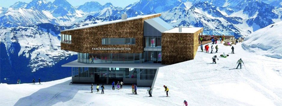 Das neue Panorama-Restaurant am Ifen