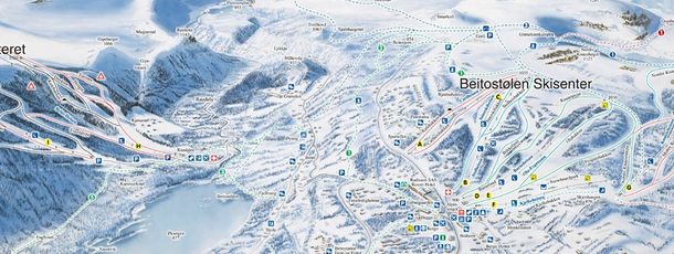 Information about the ski resort Beitostolen