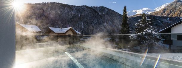 Beheizter Außenpool