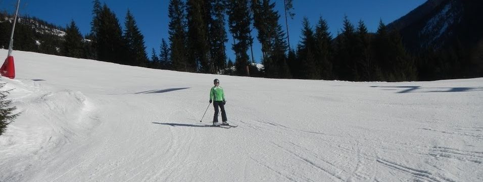 Breite Pisten für Groß und Klein
