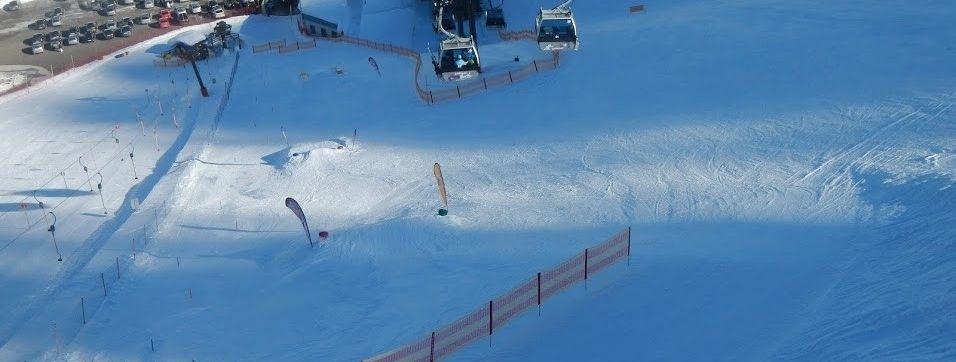 Übungsareale für kleine Wintersportler