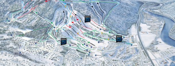 Information about the ski resort Kläppen Ski Resort