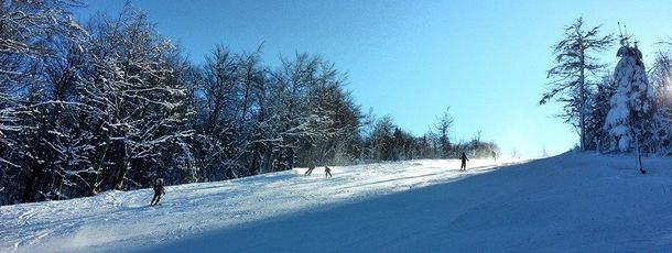 Die Piste Machacek ist eine der beliebtesten Pisten in Zadní Telnice.