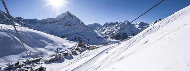 Skigebiet Kühtai ab 2020m