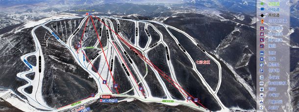 Information about the ski resort Wanlong